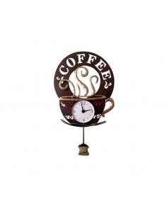 RELOJ CAFE PENDULO