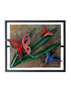 Cuadro Flotante Mariposa