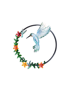 Cuadro Circular colibri