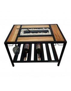 Mesa Chimenea listón arriba