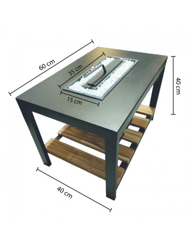 Mesa Chimenea Liston Abajo