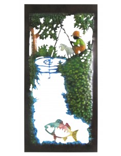 Cuadro Calado Pescador