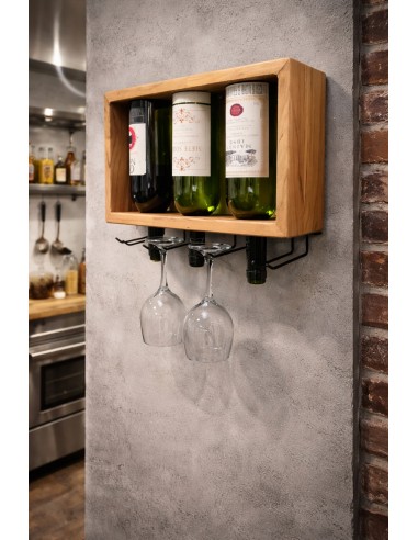Cava Nexo – Portavinos mural con copero