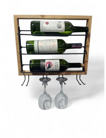 Lignum Cava Portavinos mural con copero
