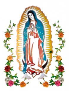 Aplique Virgen de Guadalupe